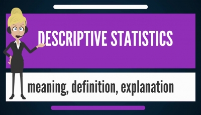 What is DESCRIPTIVE STATISTICS What does DESCRIPTIVE STATISTICS mean