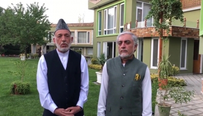 Hamid Karzai and Dr Abdullah new Message for Afghanistan peoples 2021  New interview